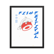 Load image into Gallery viewer, Fish Festival Framed Poster
